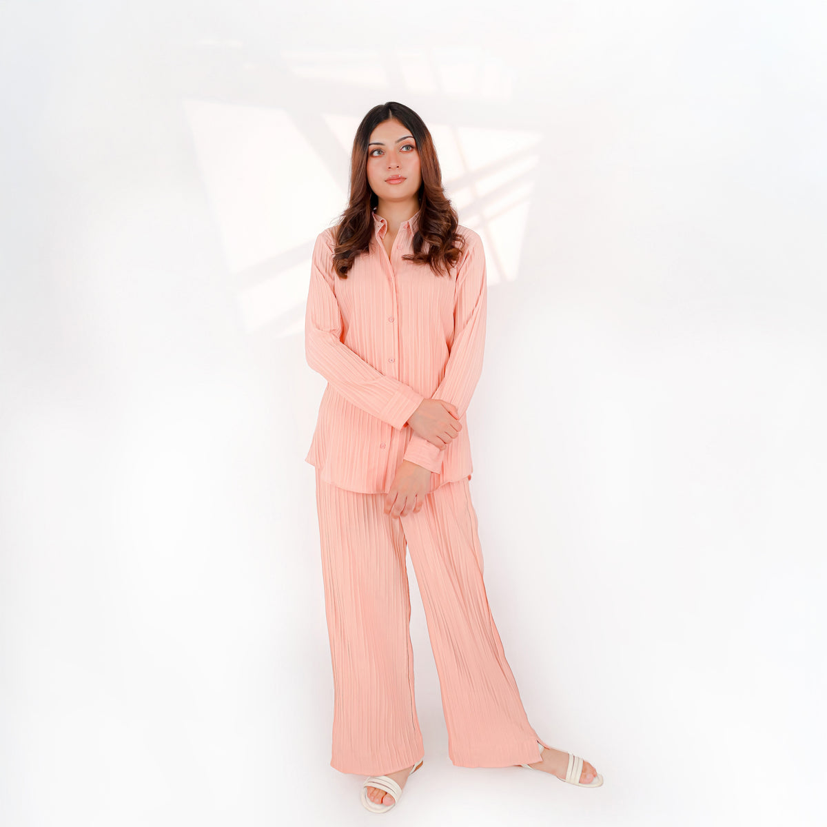 Peach Blush Co-ord Set