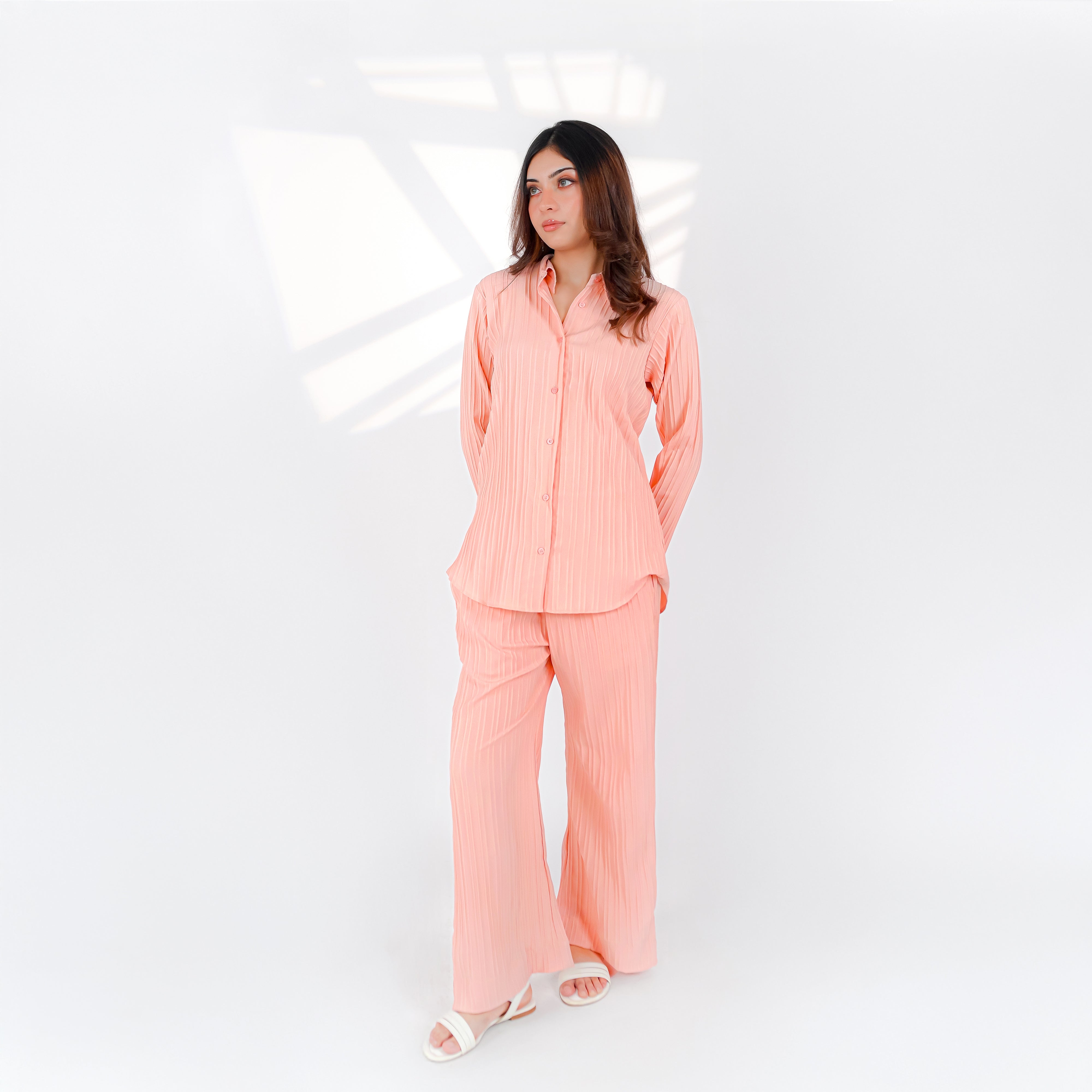 Peach Blush Co-ord Set