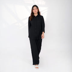 Deep Black Co-ord Set