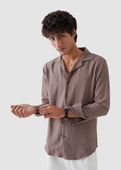 dessert taupe texture shirt