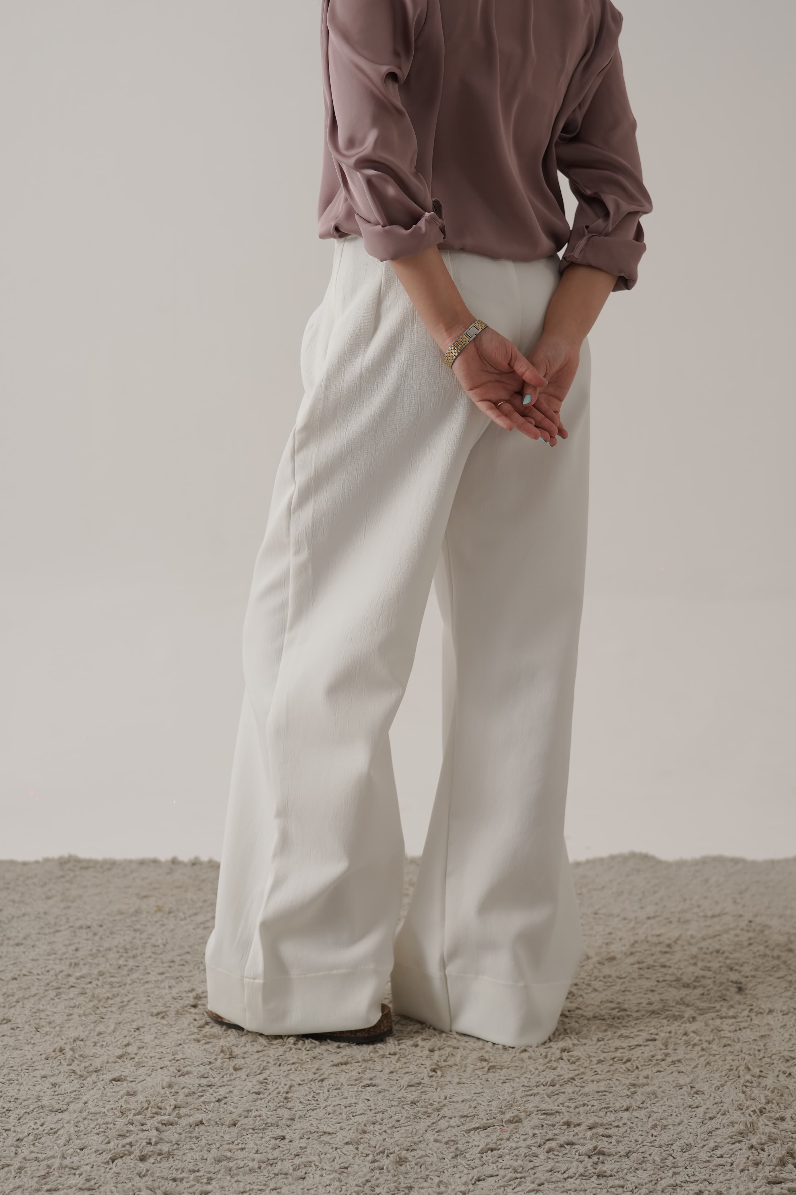 Imperial White Trouser