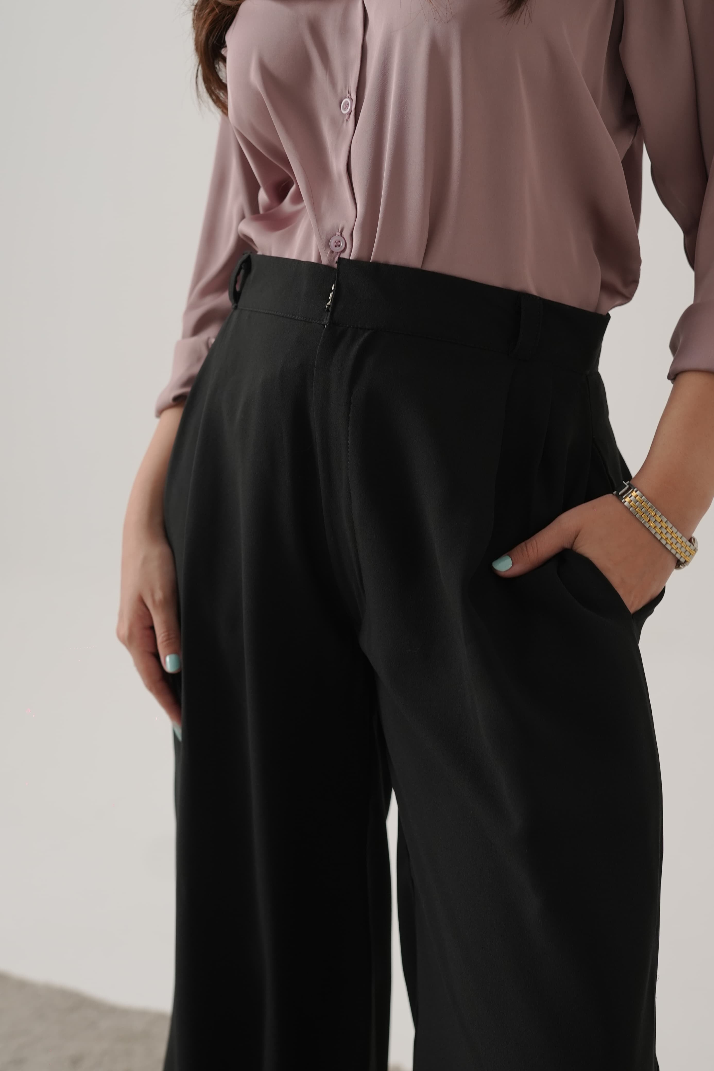 Celestial Black Trouser