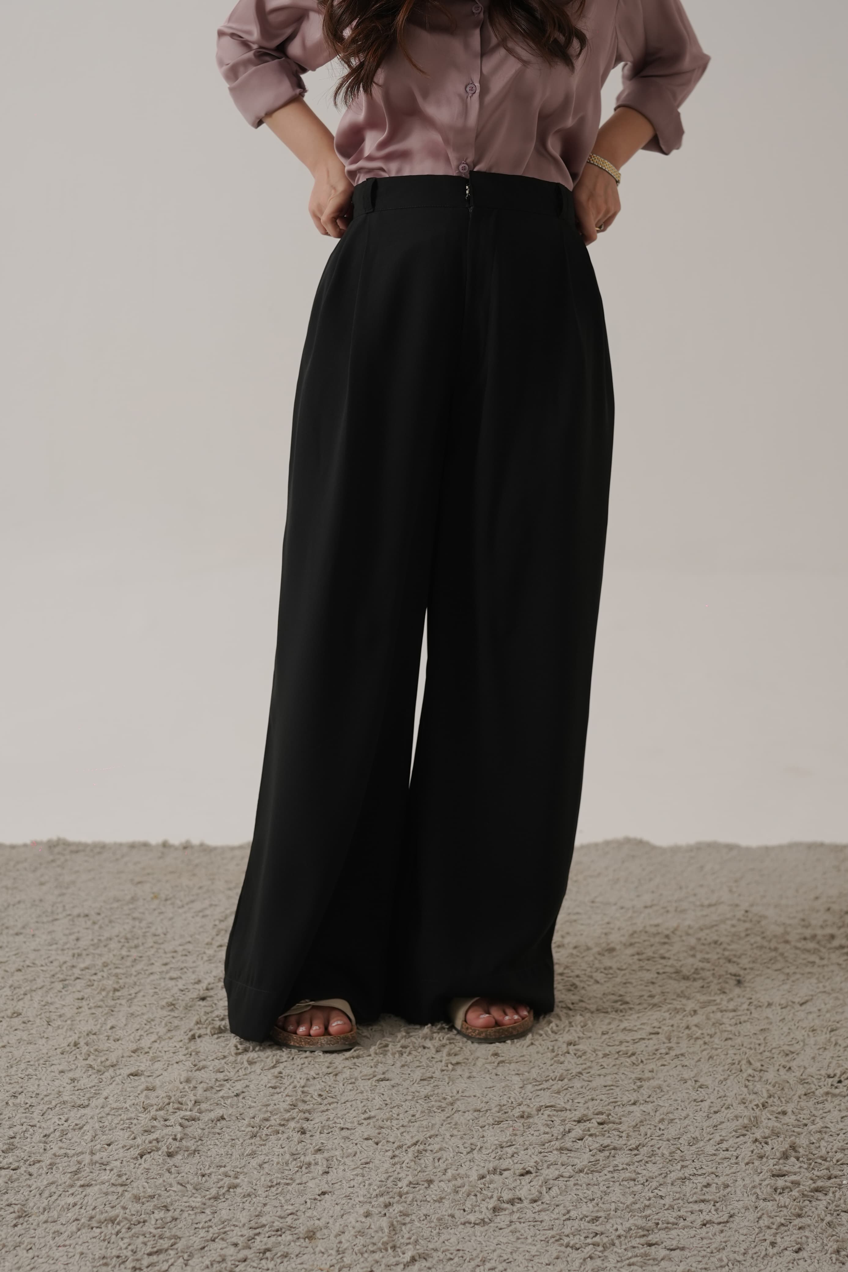 Celestial Black Trouser