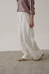Imperial White Trouser